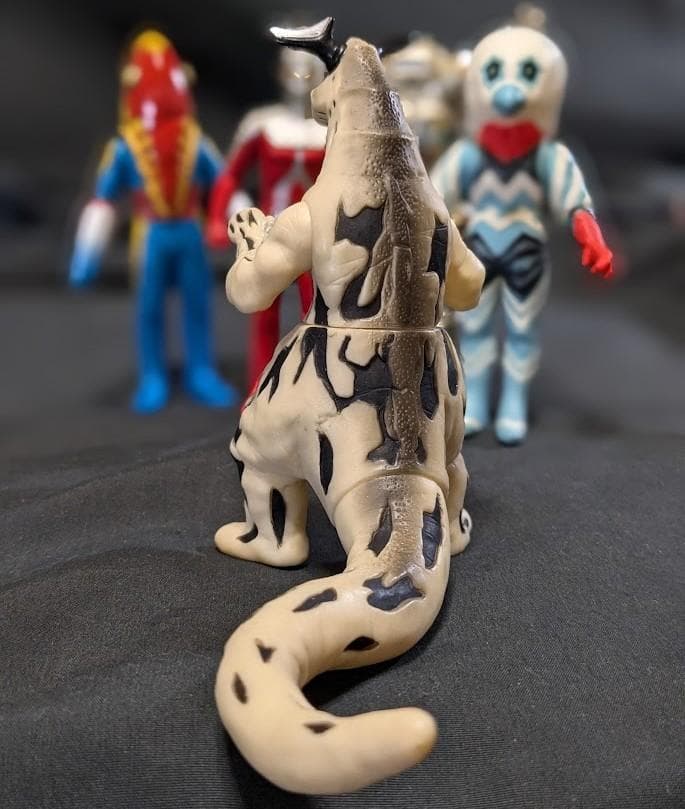 ウルトラセブン＆登場怪獣・宇宙人（ソフビ道）他ミニソフビ５体セット