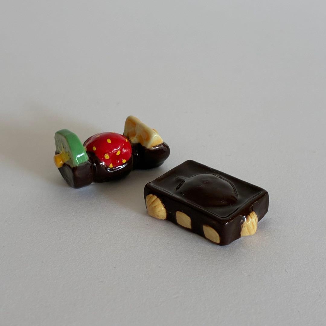 全部チョコレート　希少品　フェーブ　フェーヴ　フランス　陶器　ミニチュア　置物