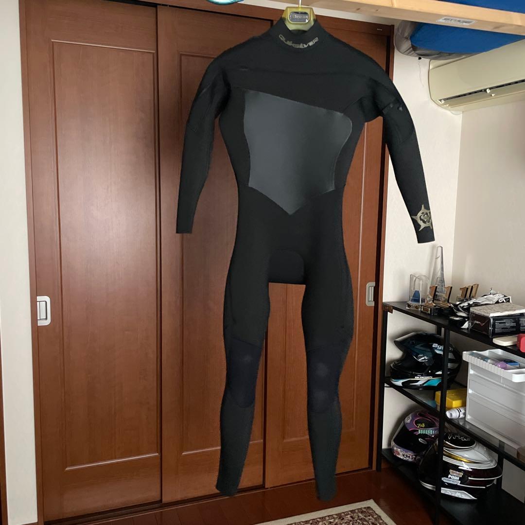 Quiksilver AQUAα® ML フルスーツ　4/3mm 未使用に近い