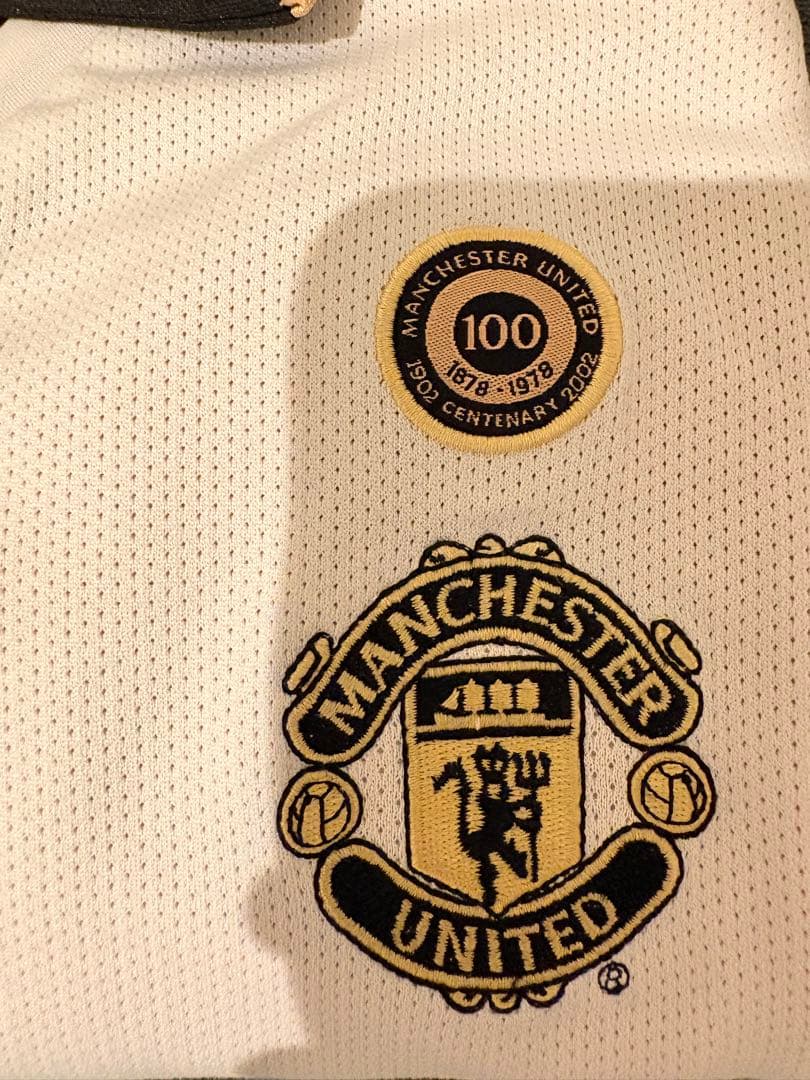 マンチェスターユナイテッド　100周年　サッカー　アンブロユニフォーム　Tシャツ
