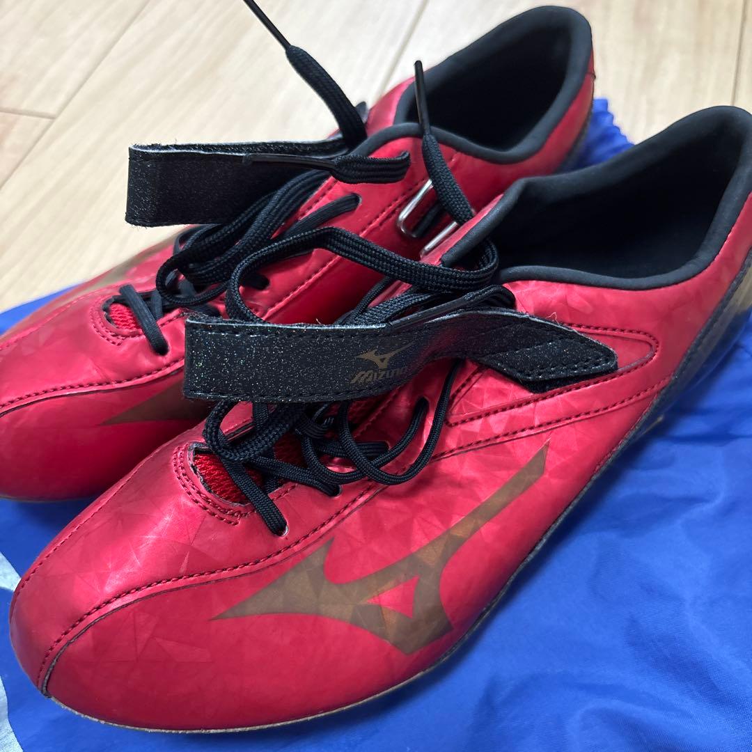 Mizuno 陸上スパイクシューズ 24.0cm レッド