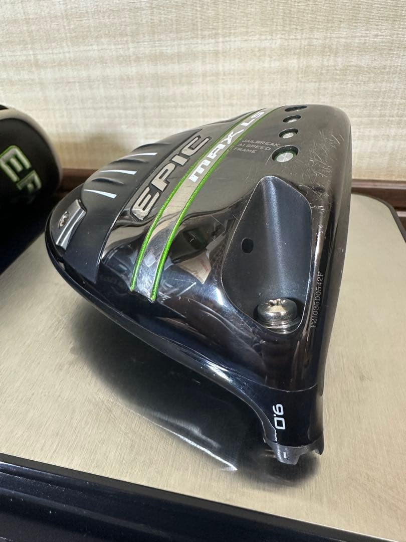 状態良好 EPIC MAX LS 9度 ドライバーヘッド　キャロウェイ