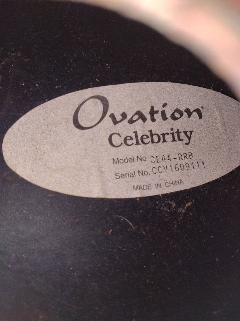 リ*ウ様 Ovation セレブリティ CE44-RRB エレアコ ケース コレ
