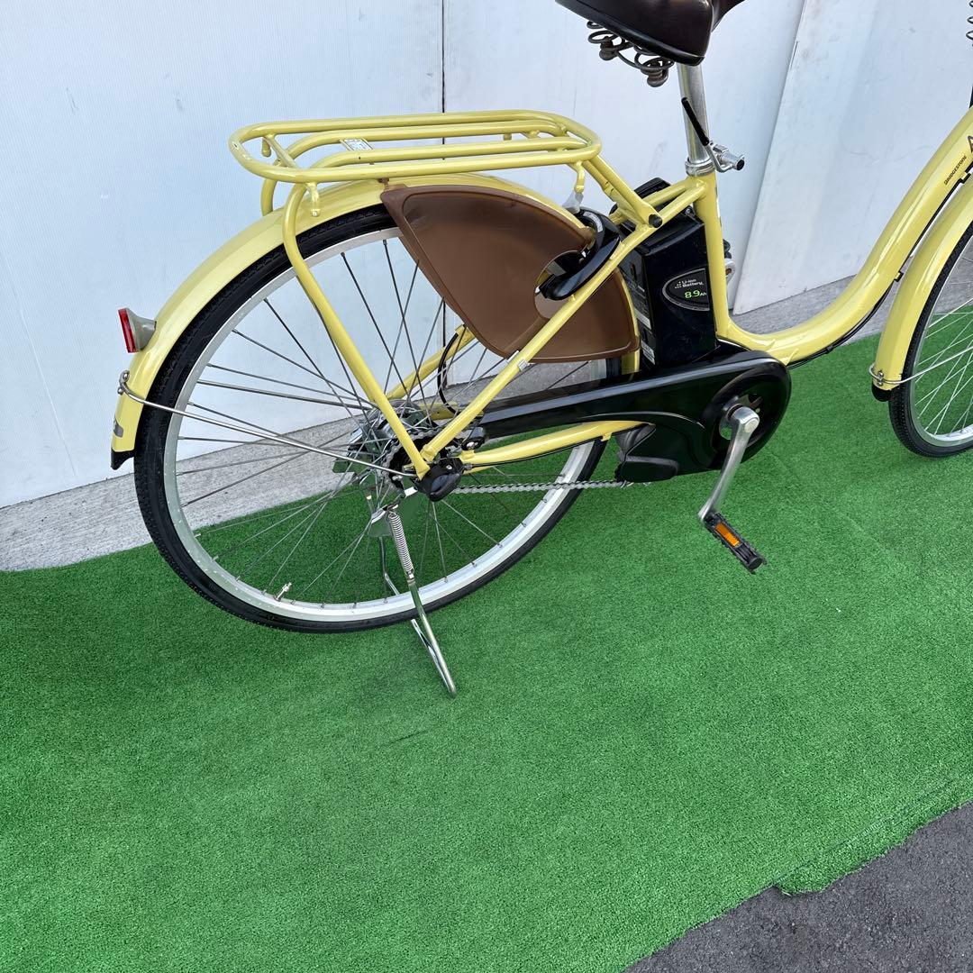 ブリヂストン電動アシスト自転車26インチ イエロー
