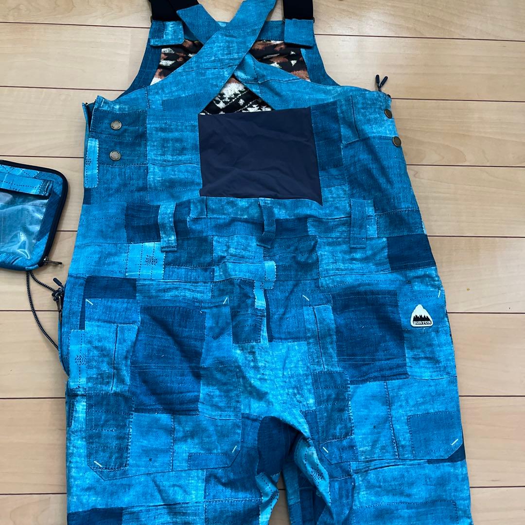 BURTON 女性用 スノーボードビブパンツ　ゴアテックス