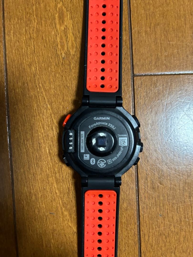 Garmin ForeAthlete235J ブラック・レッド