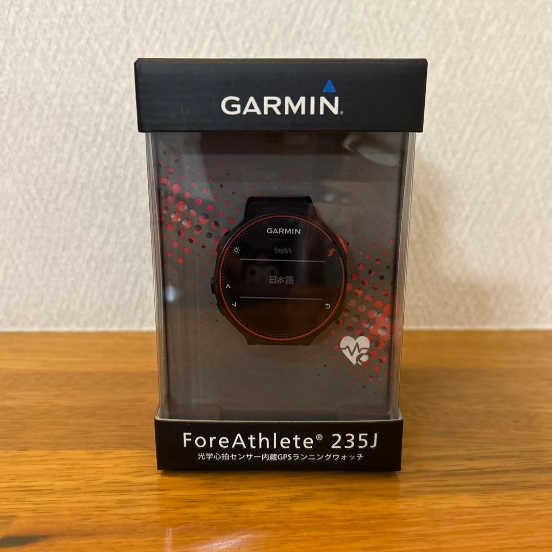 Garmin ForeAthlete235J ブラック・レッド
