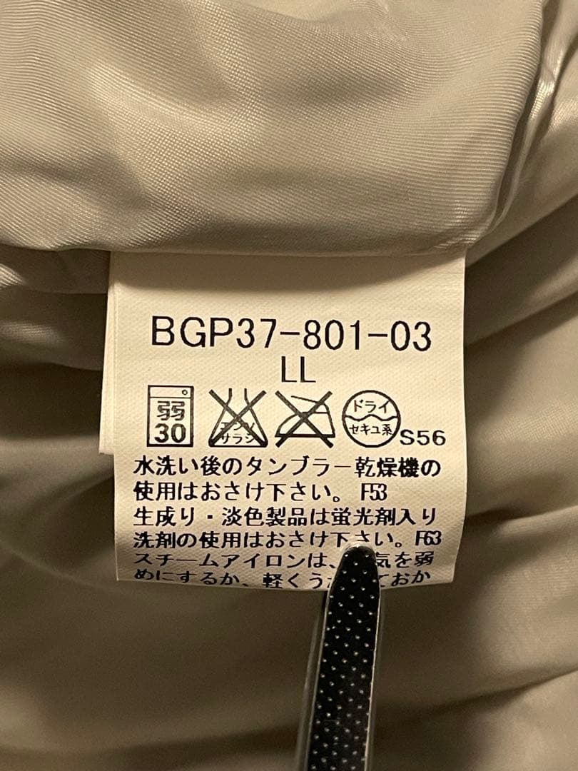 ★美品★BURBERRY GOLF★ナイロンジャケット★中綿★ゴルフウェア★LL