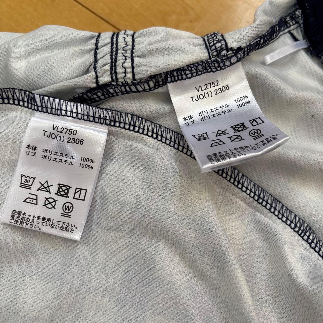 FILA テニスウェア上下セット　 Lサイズ　ベージュ/パープル/ネイビー 美品