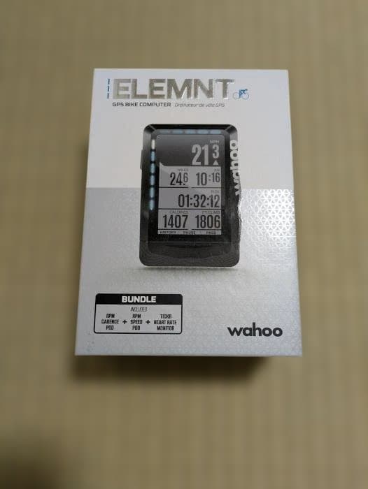 ほぼ未使用　Wahoo ELEMNT 　マウント　センサー付
