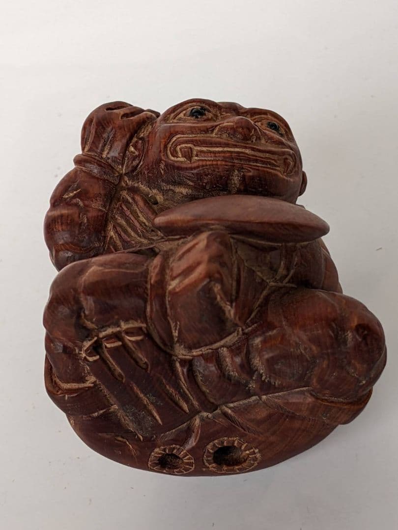 根付　48　動物　骨董品