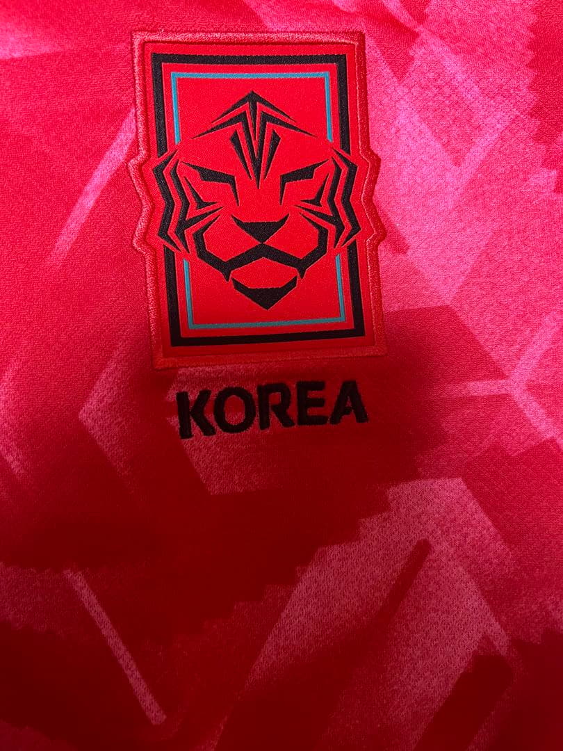 海外限定モデル！ソンフンミン　ユニフォーム　韓国代表　バッグロゴ入り