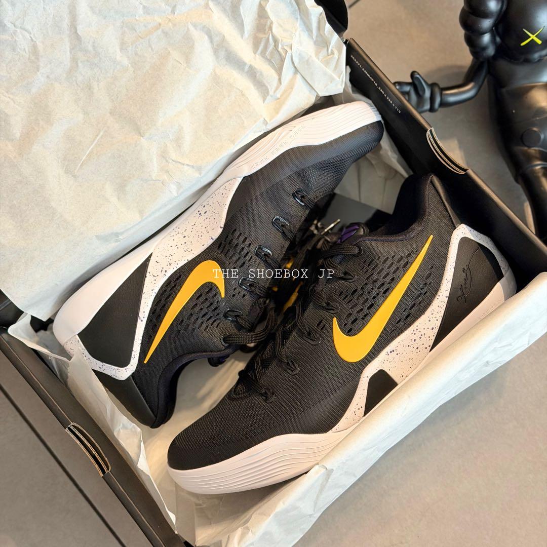 新品！ナイキ コービー 9 Kobe 9 ブラック ゴールド 26.5cm