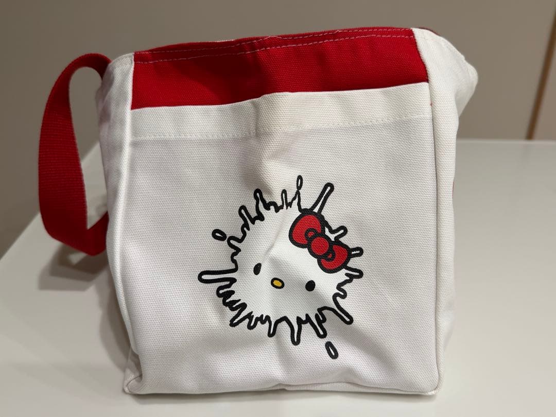 HELLO KITTY meets muta MARINE エコバッグ ホワイト