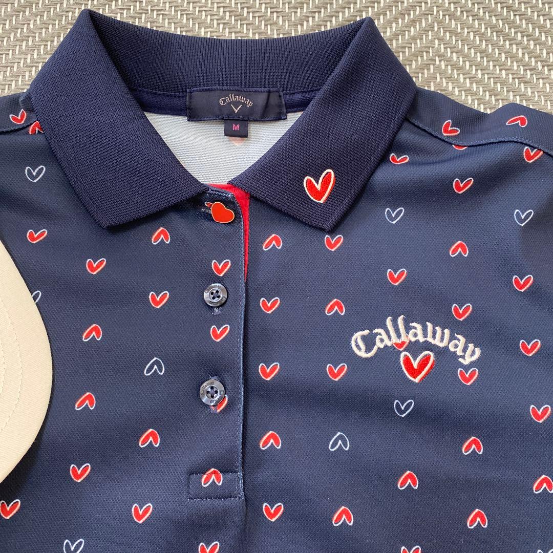 Callaway キャロウェイ　ゴルフウェアセット トップススカート帽子靴下4点