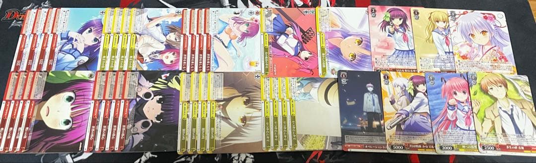 ヴァイスシュヴァルツ AngelBeats！ デッキ パーツセット
