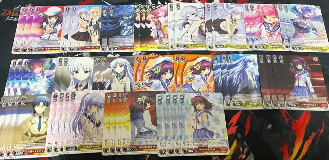 ヴァイスシュヴァルツ AngelBeats！ デッキ パーツセット