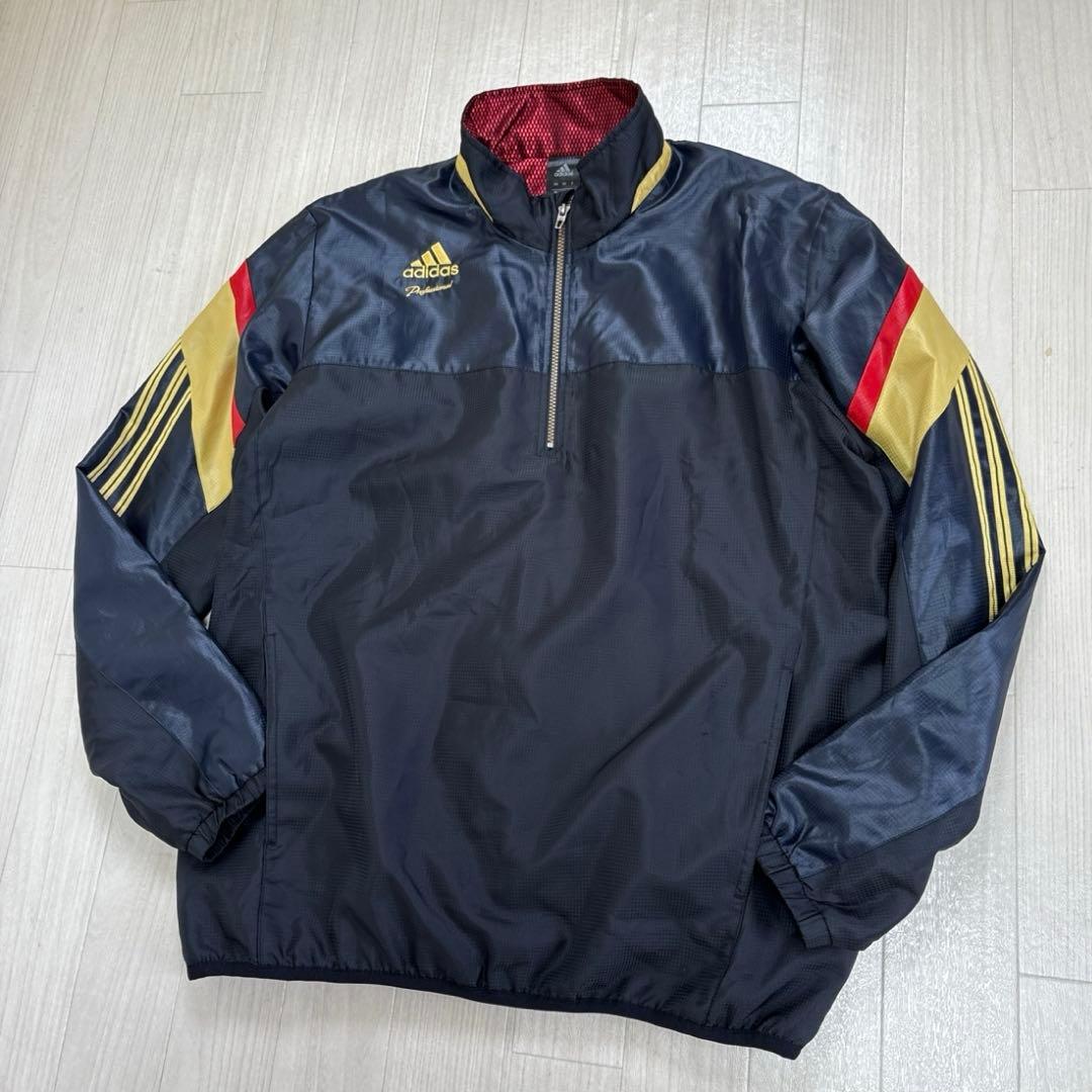 アディダス プロフェッショナル ハーフジップ ジャケット 野球 サイズ2XO