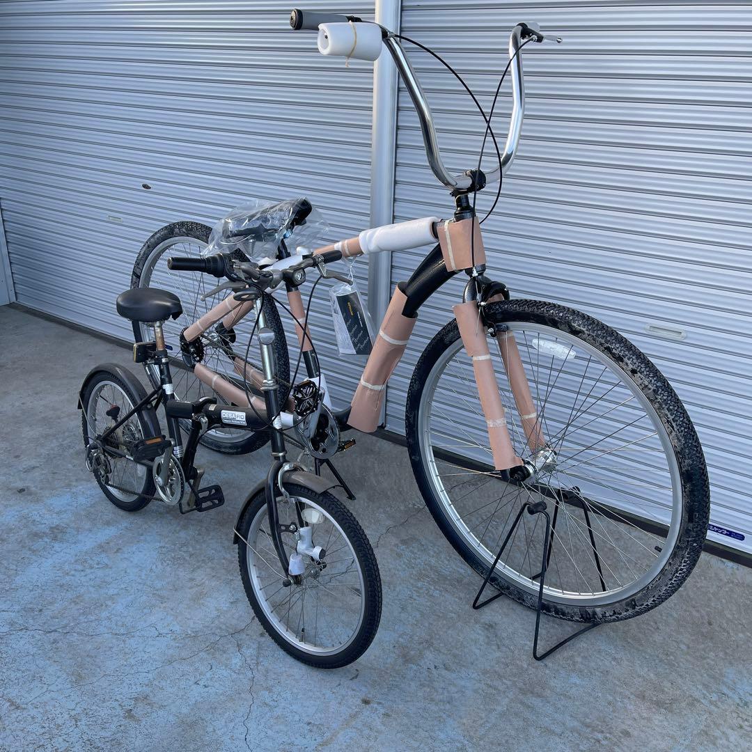 超大型自転車　36インチ　ビーチクルーザー　オブジェ