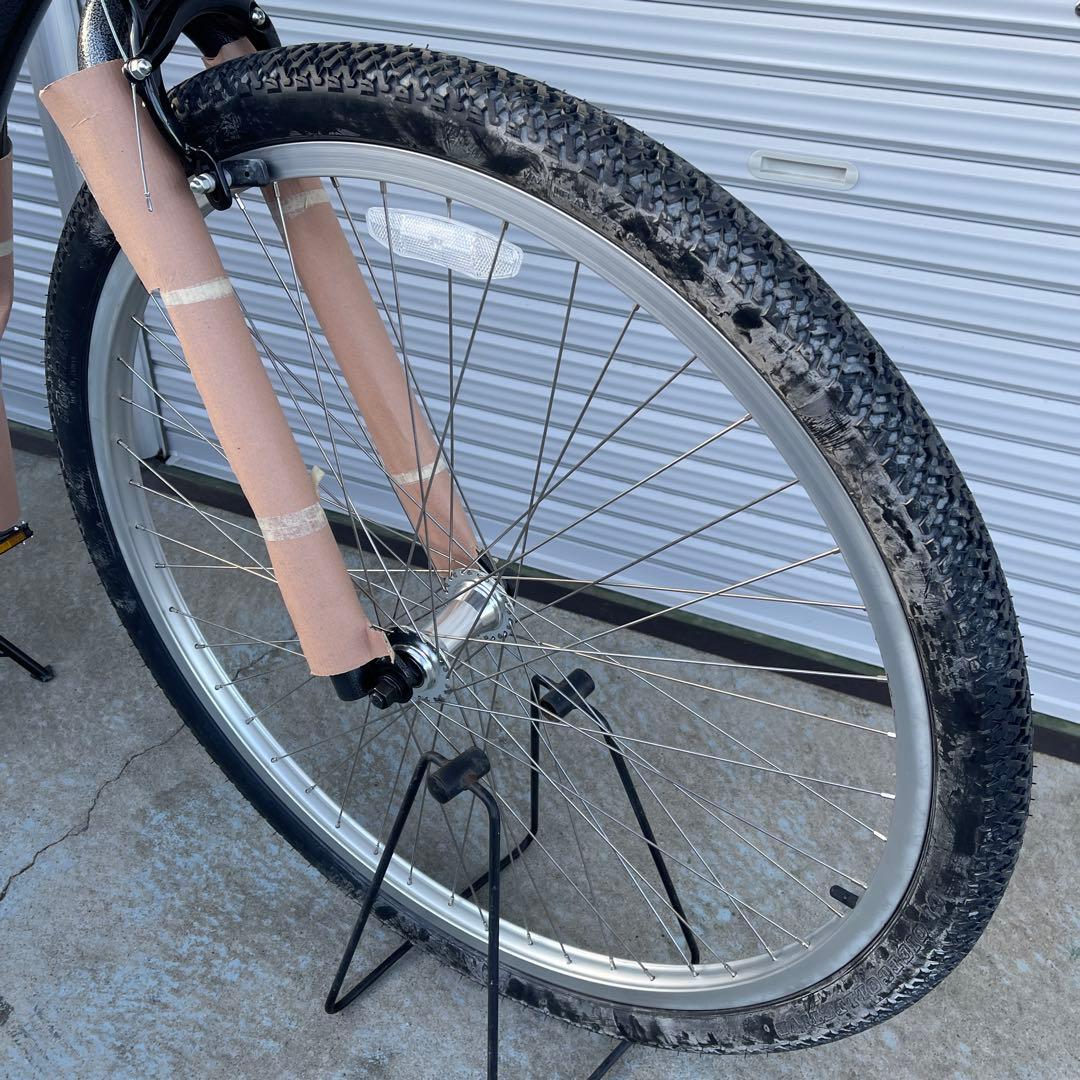 超大型自転車　36インチ　ビーチクルーザー　オブジェ