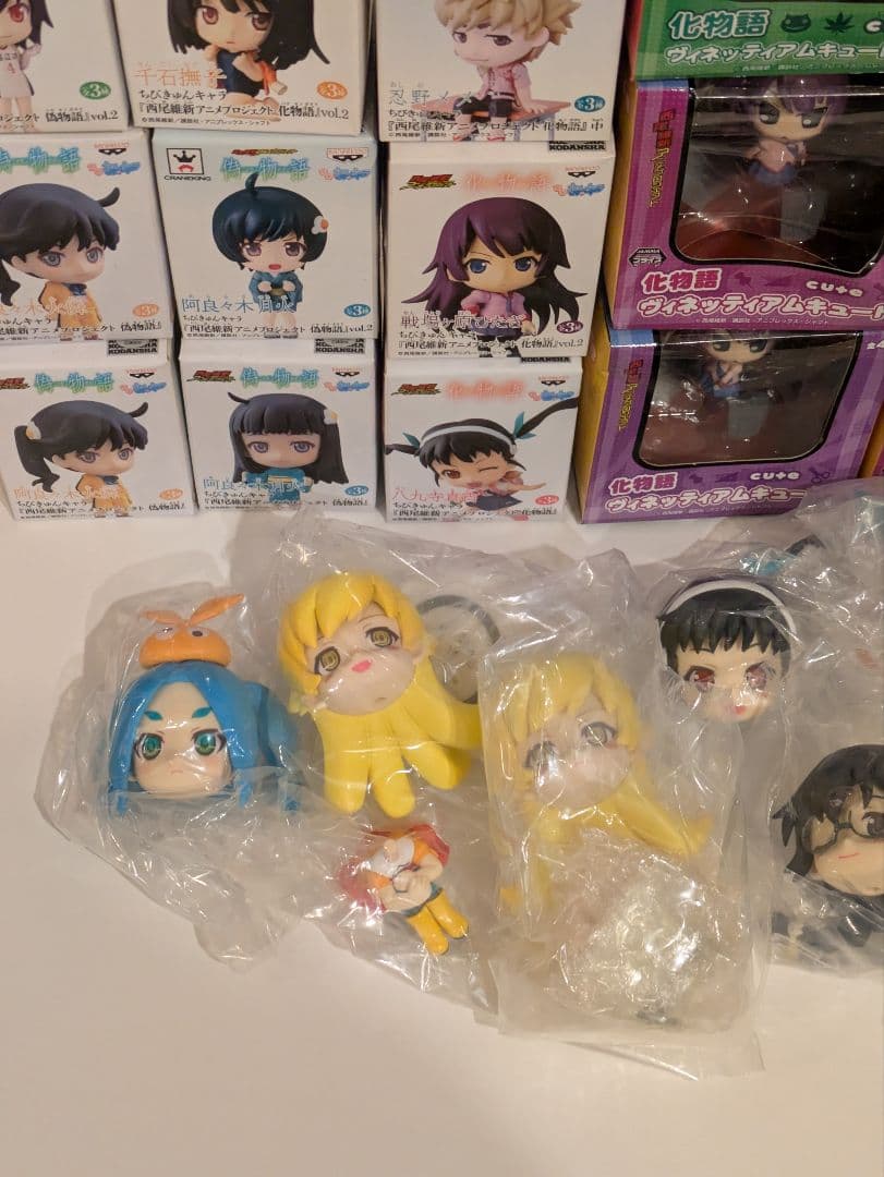 14 化物語 偽物語 フィギュアなど大量セット