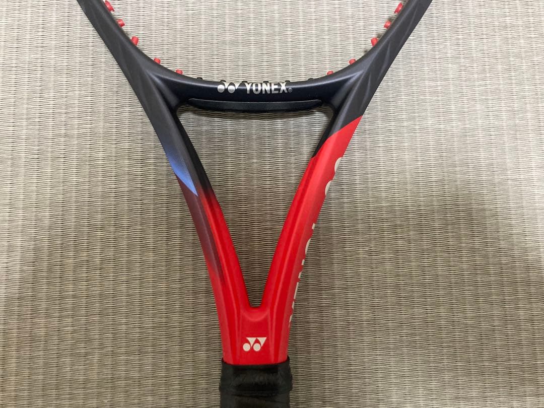 YONEX VCORE 100 テニスラケット G2 赤 2023年モデル