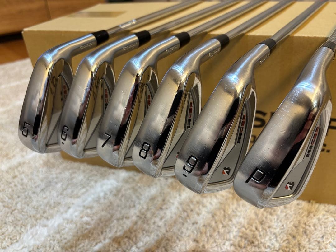 [美品]ブリヂストン258CBP 6本MODUS3TOUR105DUALFLOW