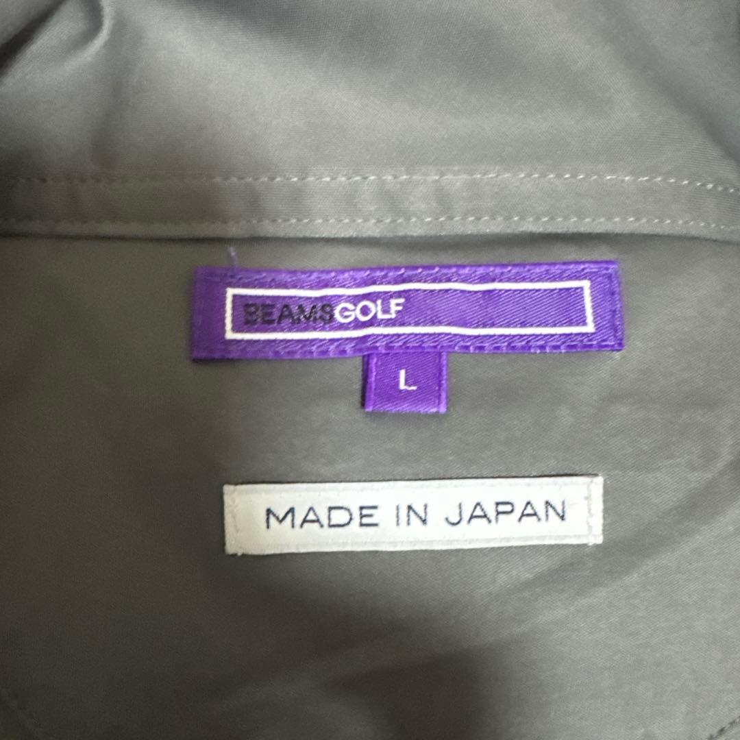BEAMS GOLF グレー ライトジャケット Lサイズ