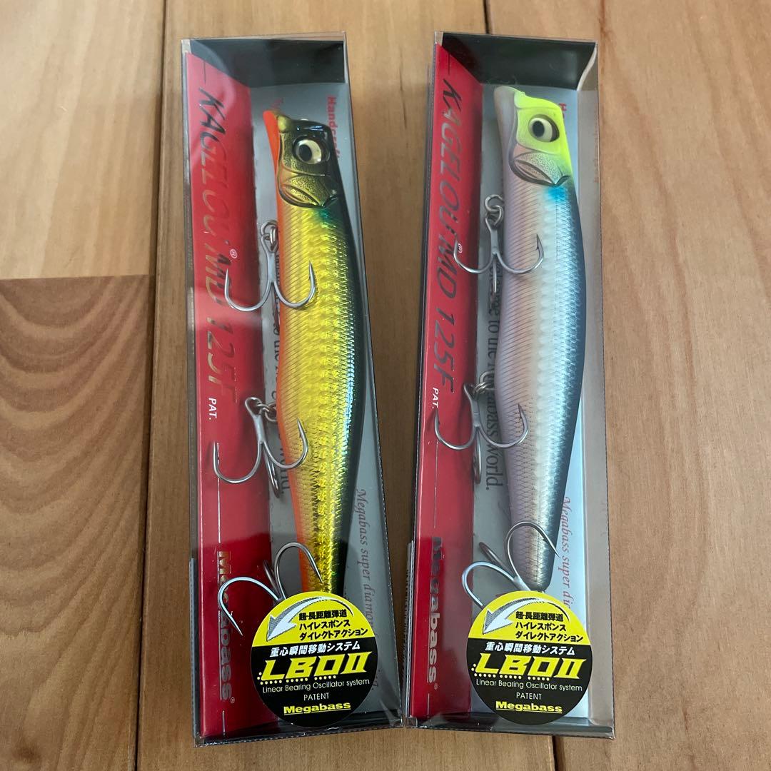 【新品・美品】Megabass カゲロウMD 125F 2個セット