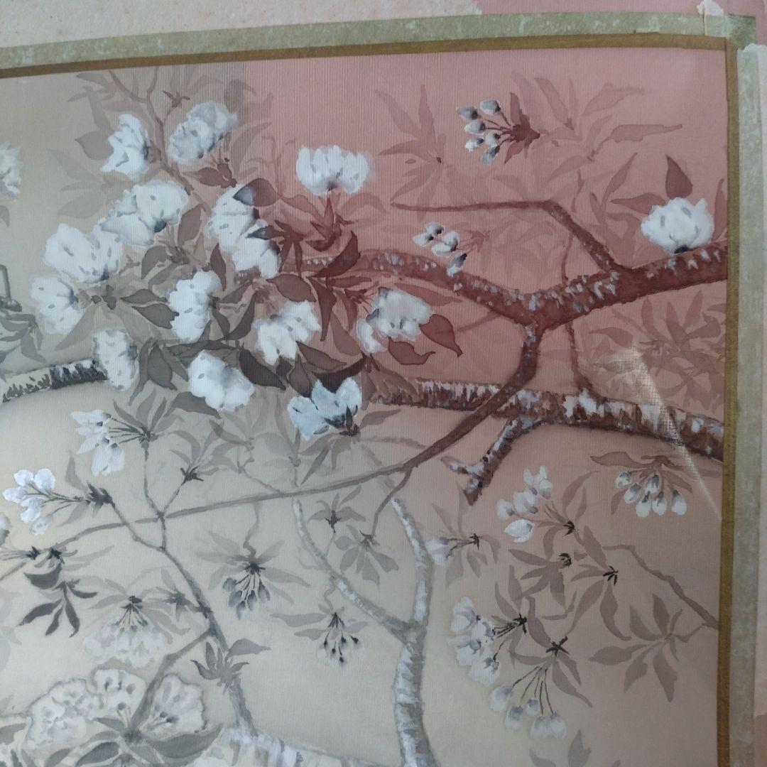 水墨画 夜桜