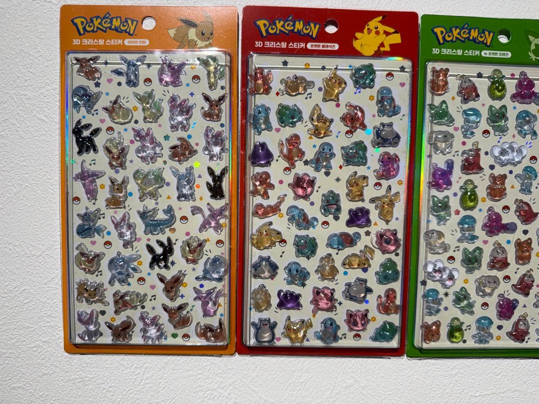 韓国限定 ポケモン&ポケピース 8セット