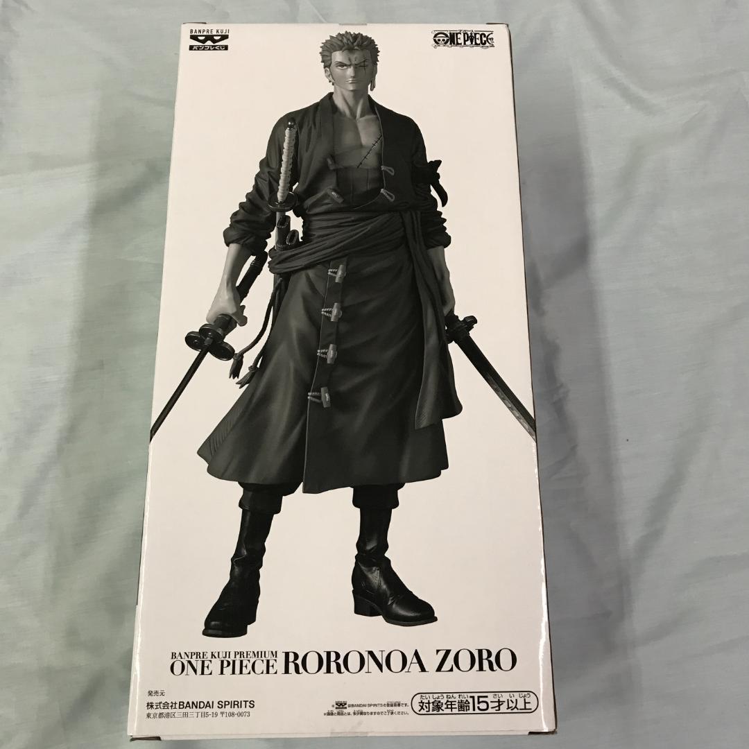 未開封品 バンプレくじ ワンピース A賞 ゾロ ブラシカラー フィギュア