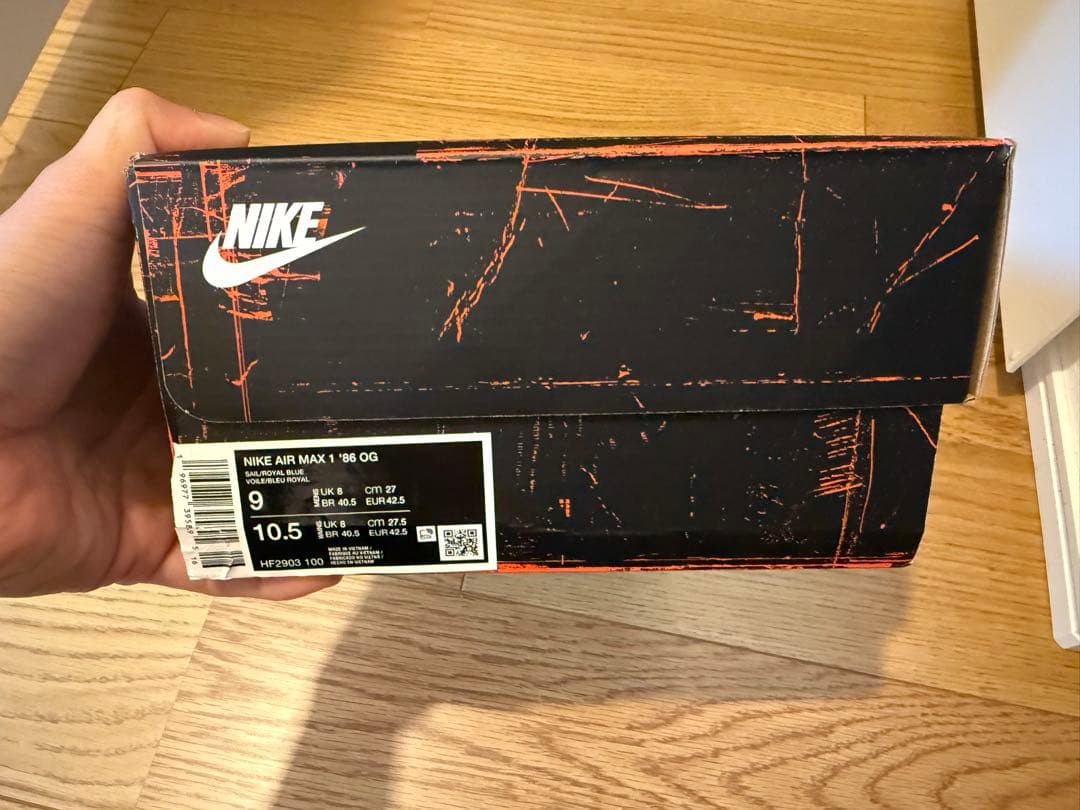 シューズ(男性用) Nike Air Max 1 '86 OG 27cm