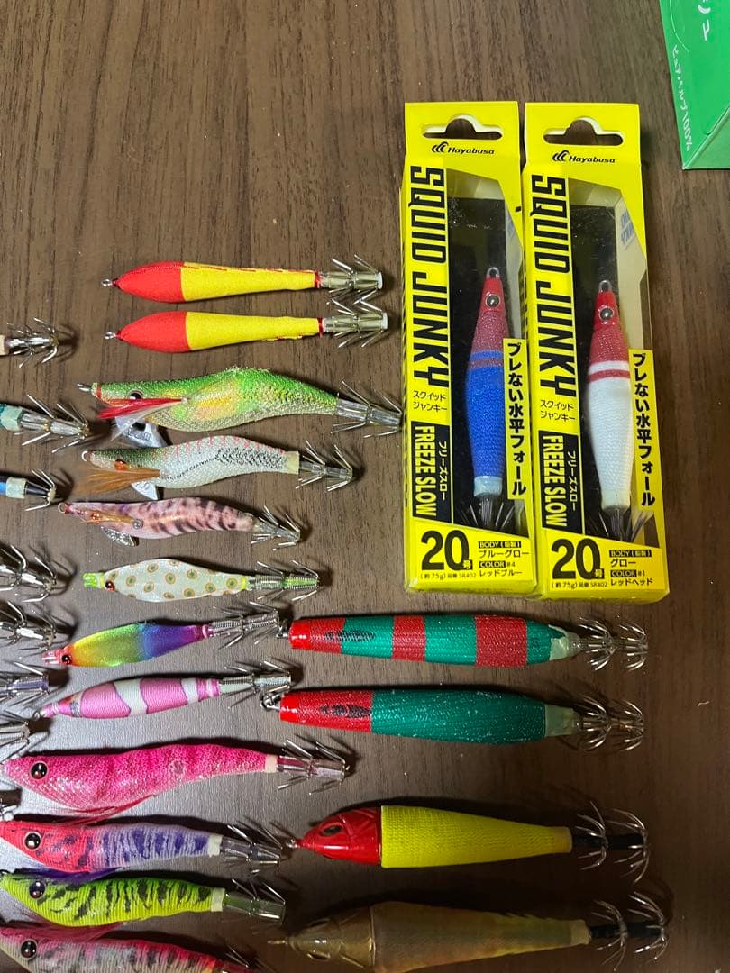 イカメタル　オモリグ　大量セット　美品　ヤリイカ　ケンサキ