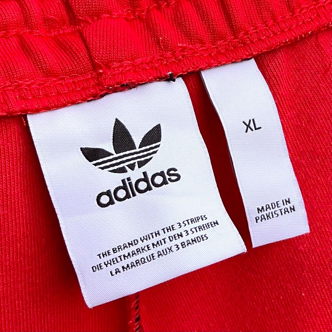 XL アディダスオリジナルス SSTトラックパンツ 赤 ジャージパンツ ジョガー