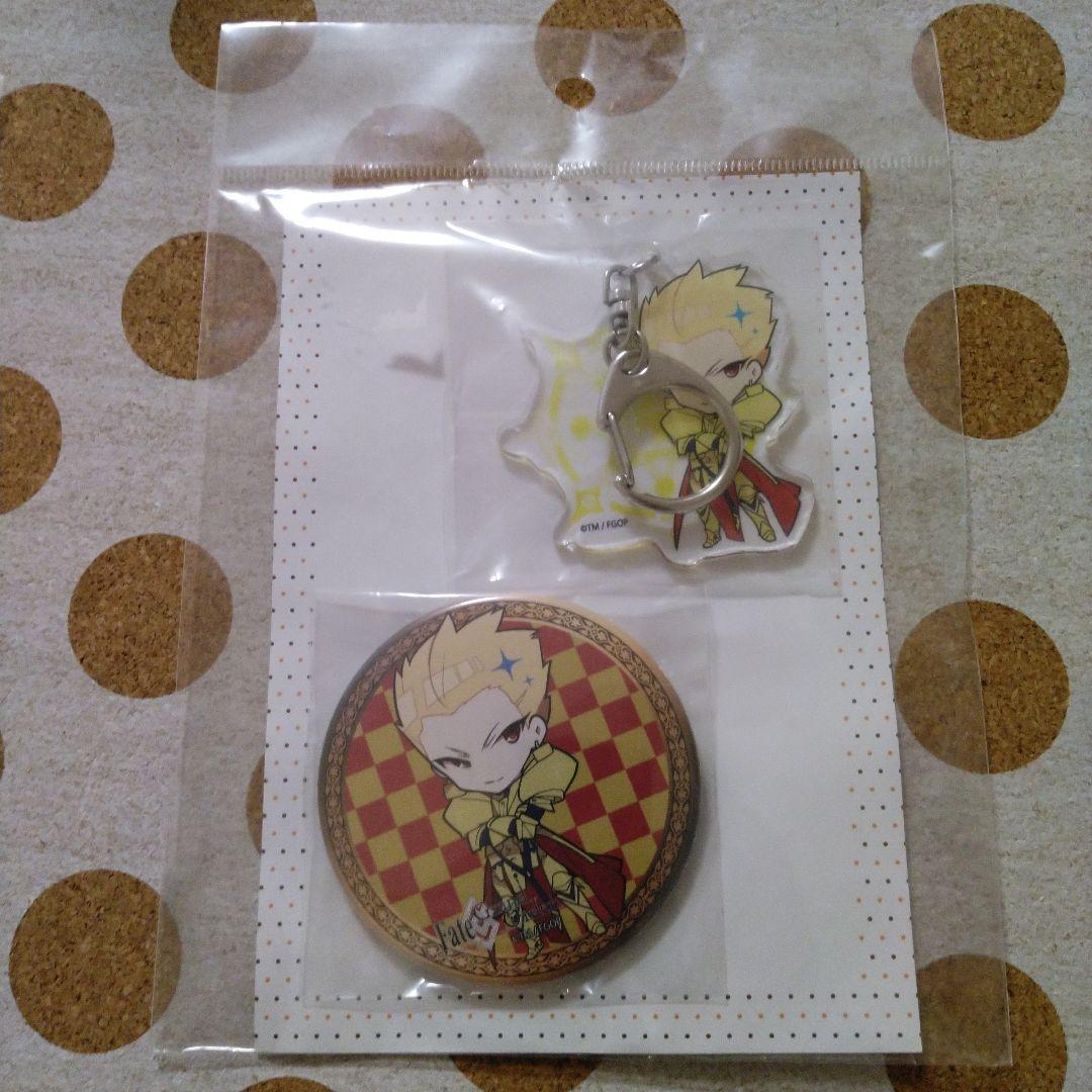 FGO アクリルキーホルダー　缶バッジ　ギルガメッシュ　エミヤ　アルジュナ