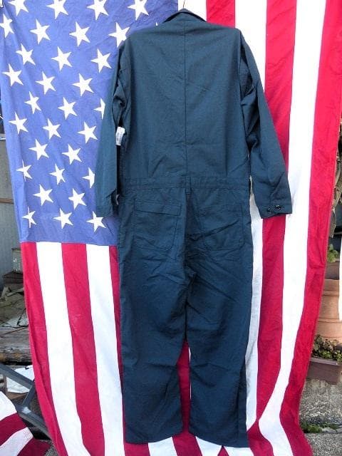 米軍実物　NAVY　ユティリティカバーオール 44L　FR　難燃 つなぎ 160
