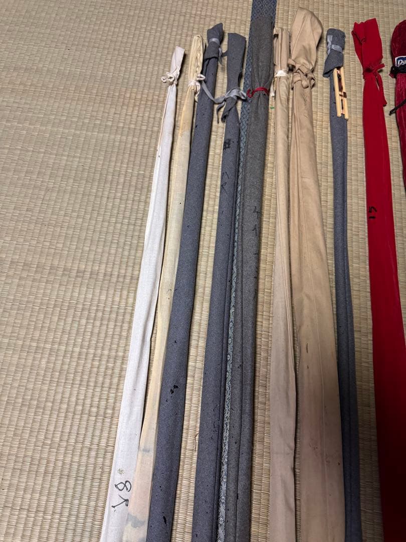 【本日週末限定価格】ヘラブナ竿10本セット＋竿立て2本