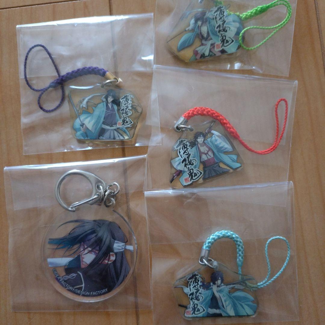 薄桜鬼 カード 缶バッジ アクキー アクリル ストラップ るるぶ