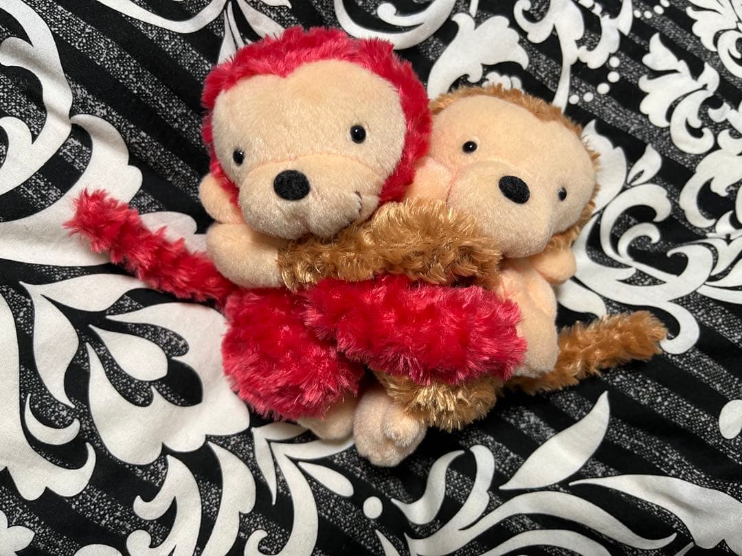 パンダとサルと羊のぬいぐるみセット「3点セット」