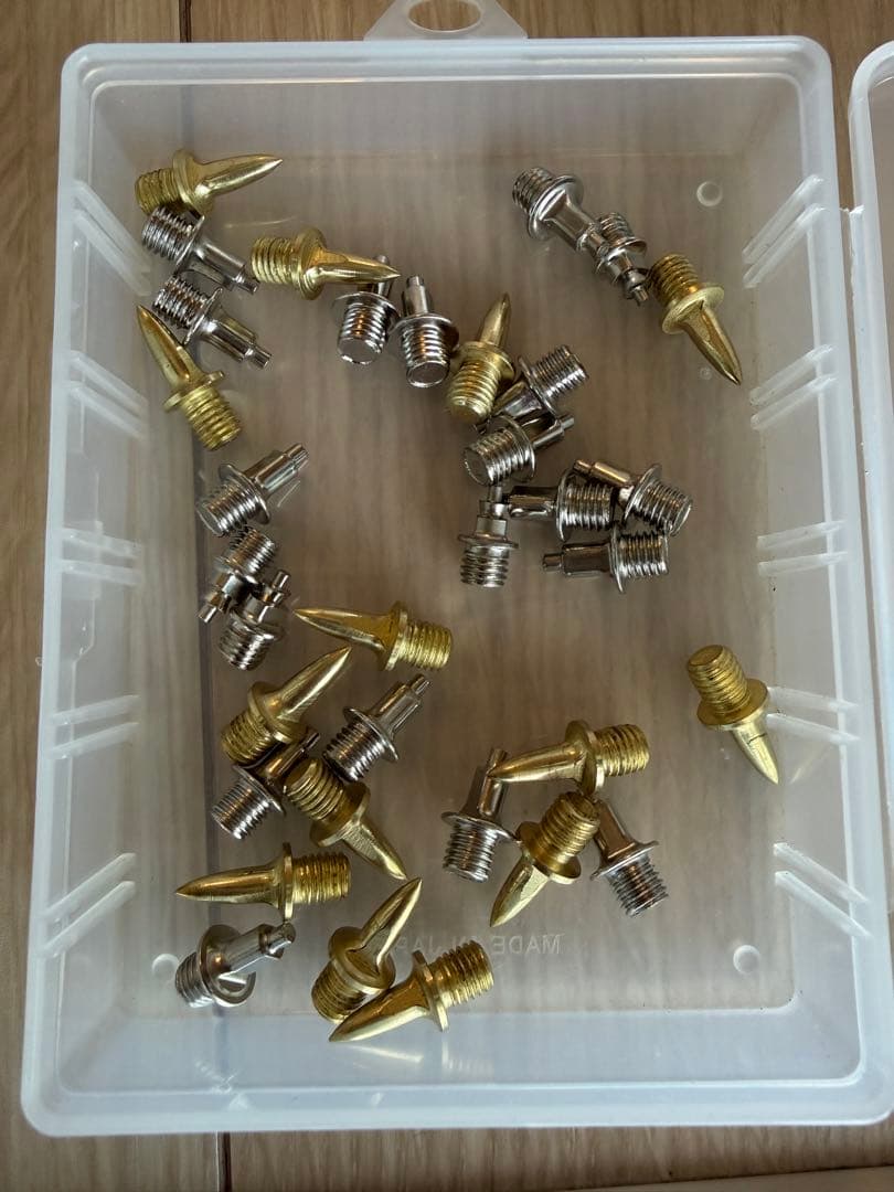 【美品】24.5cmアシックス 陸上スパイク HEATFLAT 12