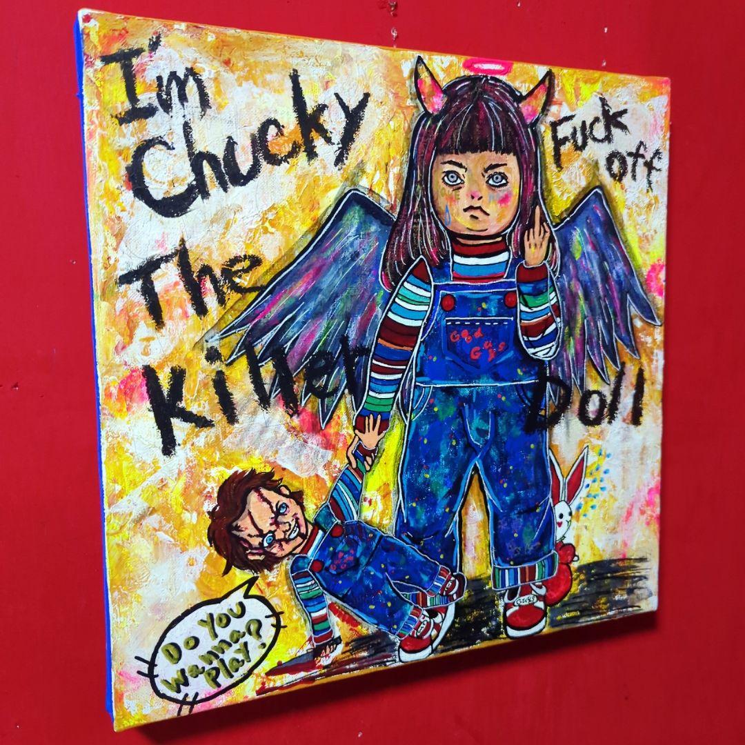 【一点物アート/SALE】I'm a Killer Doll!【S4号】