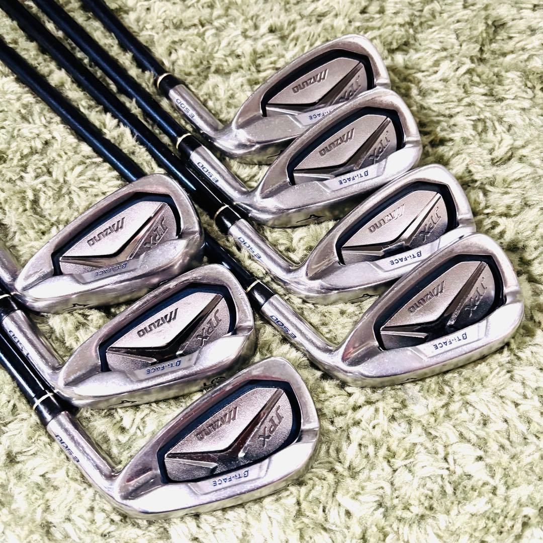 ★名器 優しいアイアン★ミズノ Mizuno JPX E500 β ７本 SR