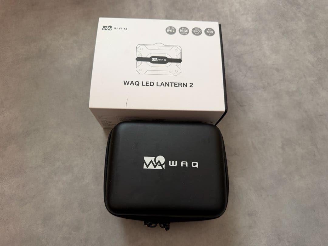 WAQ LED LANTERN 2（ウォームカラー／充電式）