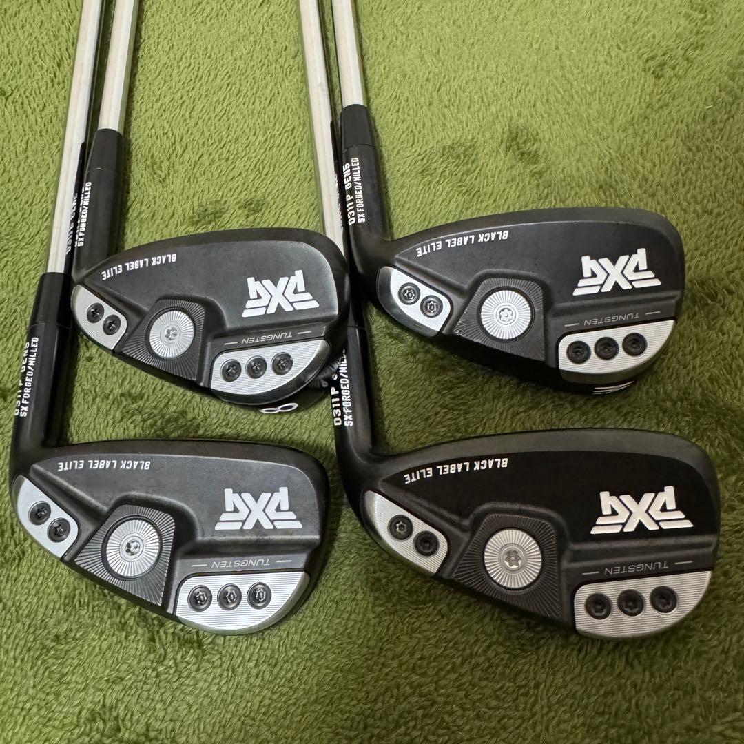 PXG 0311P GEN5 BLACK アイアンセット 7-W ブラック