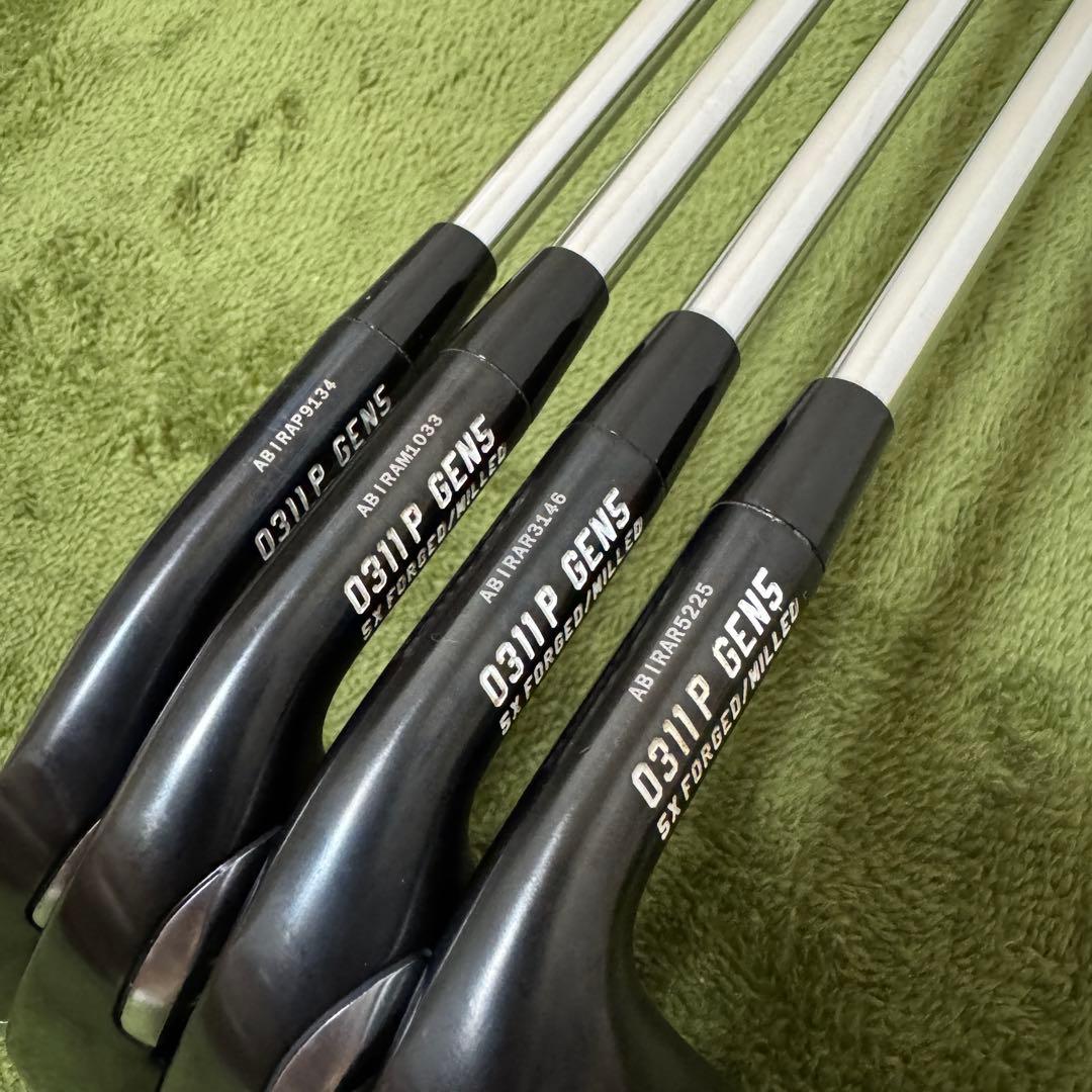 PXG 0311P GEN5 BLACK アイアンセット 7-W ブラック
