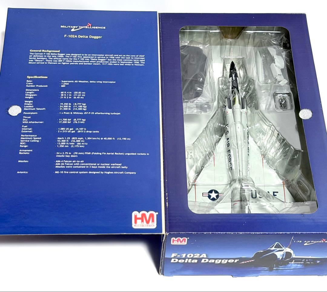ホビーマスター 1/72 F-102A Delta Dagger