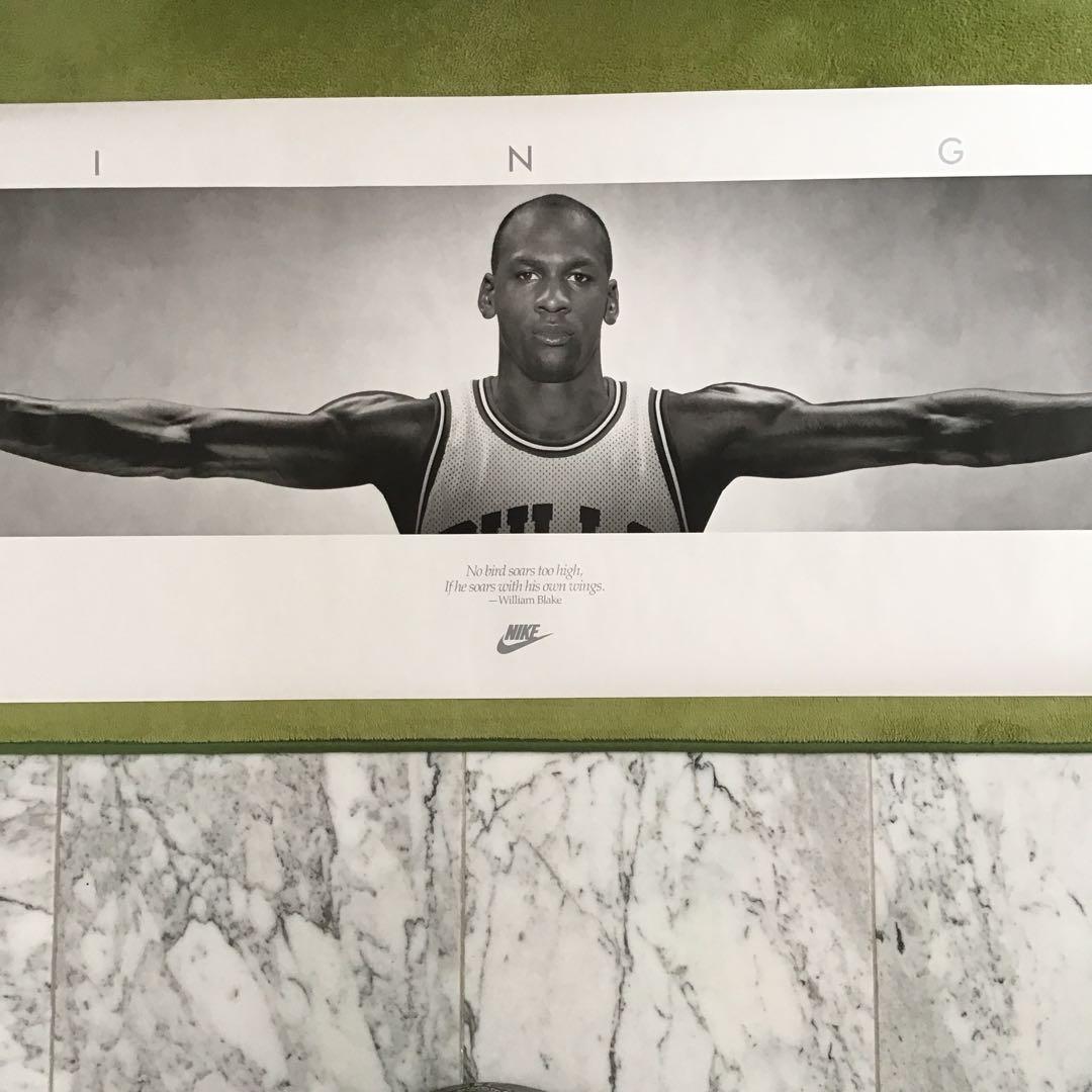 NIKE マイケル・ジョーダン ウィングス オリジナル初期大型 ポスター