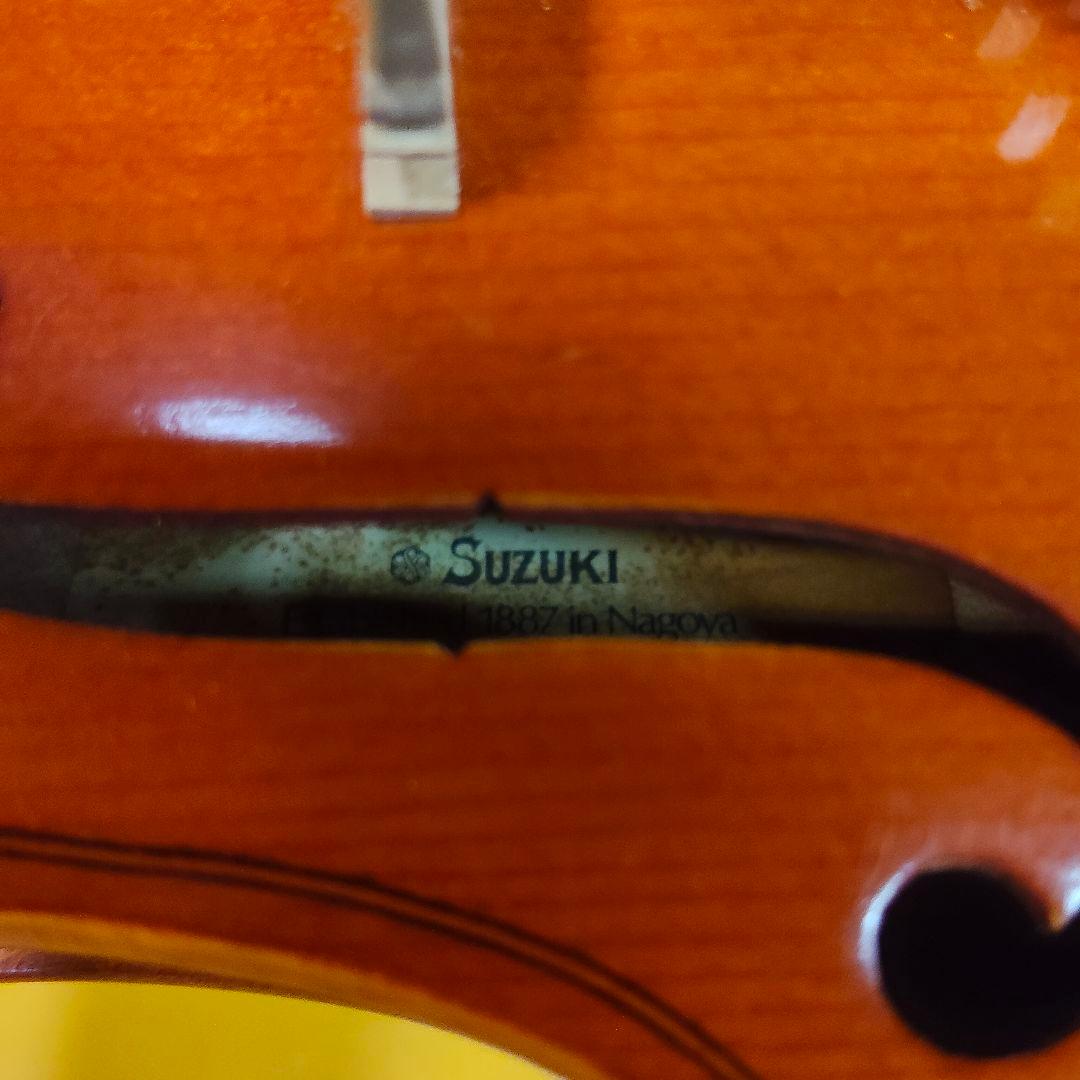 SUZUKI No.280 1/2 バイオリン ショルダーレスト 松脂 調子笛