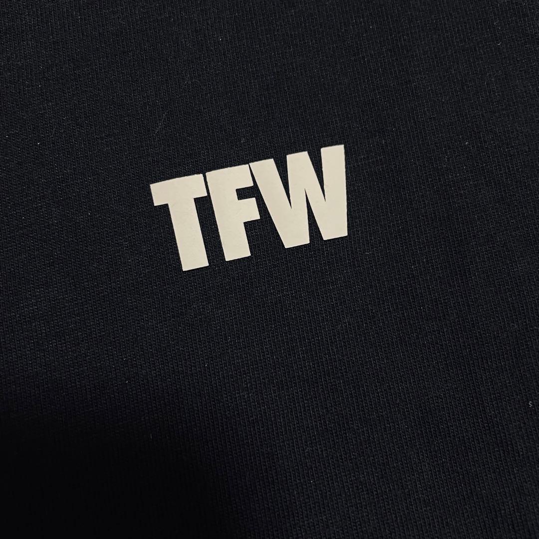 TFW49 Tシャツ　ホワイト　ブラック　S junhashimoto ゴルフ